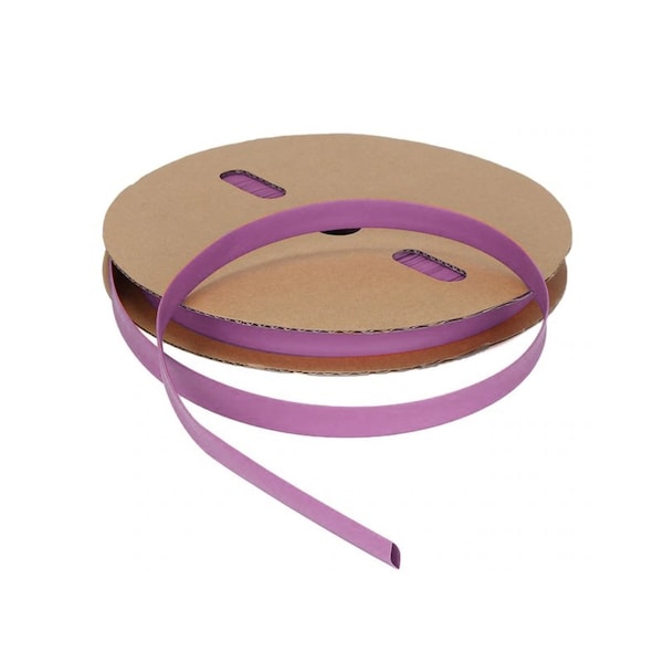 Kable Kontrol Heat Shrink Tube, Thin Wall, 2:1 I.D. Shrink Ratio, 1 in I.D. Before Shrinking, Purple, 100 ft HS367-S100-PURPLE - main